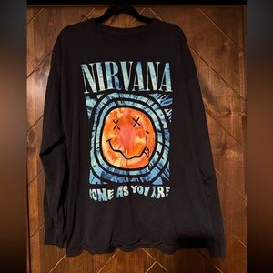 Nirvana Black Long Sleeve